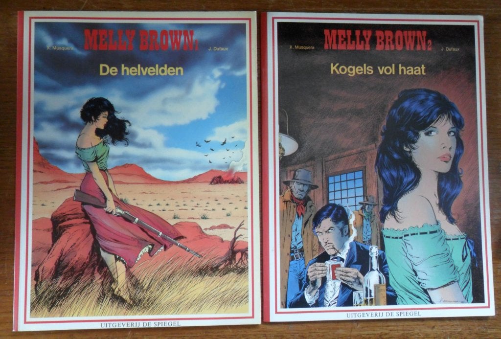 Serie reeks compleet MELLY BROWN - dufaux xavier, Boeken, Complete serie of reeks, Ophalen of Verzenden, Zo goed als nieuw