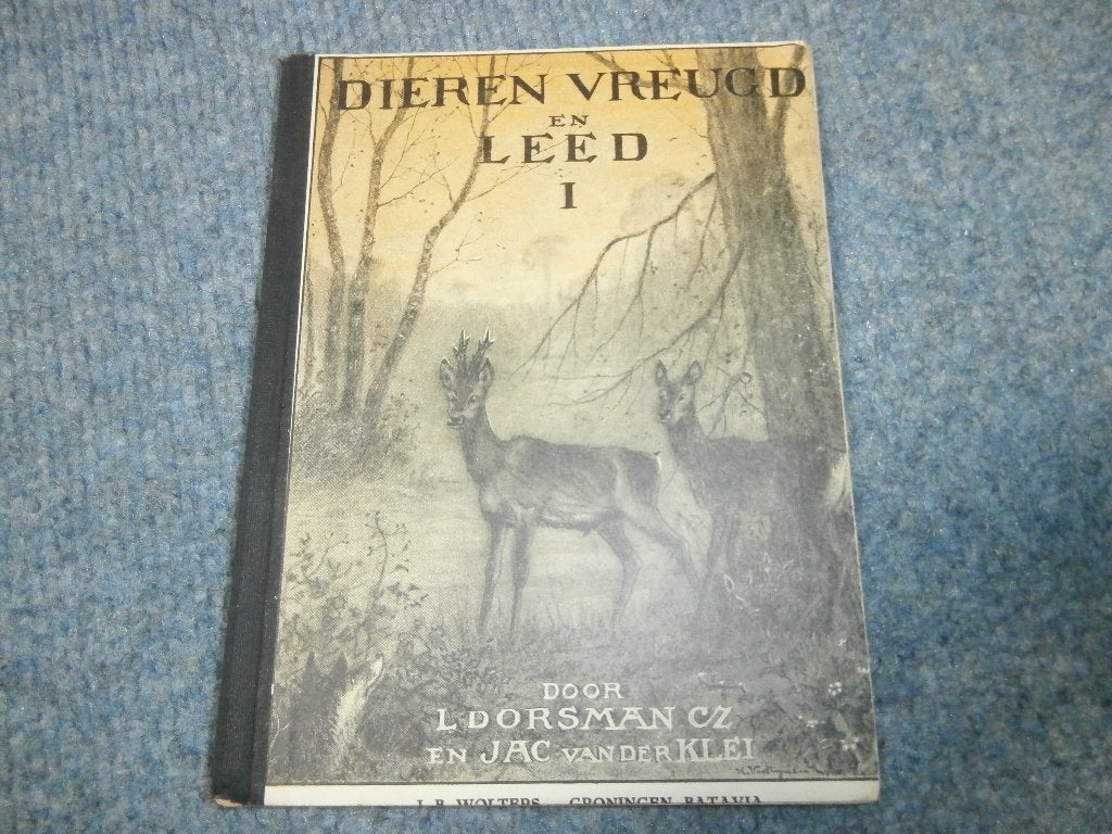 Boek Dieren Vreugd en Leed L. Dorsman J.A.C. van der Kleij, Boeken, Ophalen of Verzenden, Gelezen, Overige diersoorten, L. Dorsman
