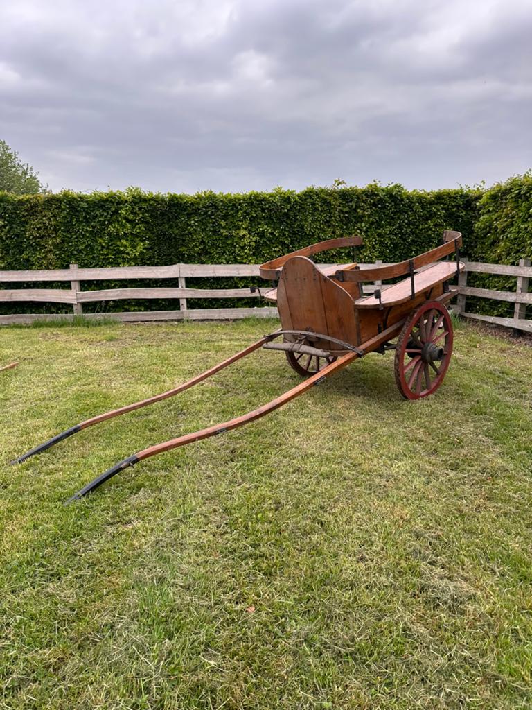 Oude Houten Koets / Paardekar, Antiek en Kunst, Antiek | Speelgoed, Ophalen