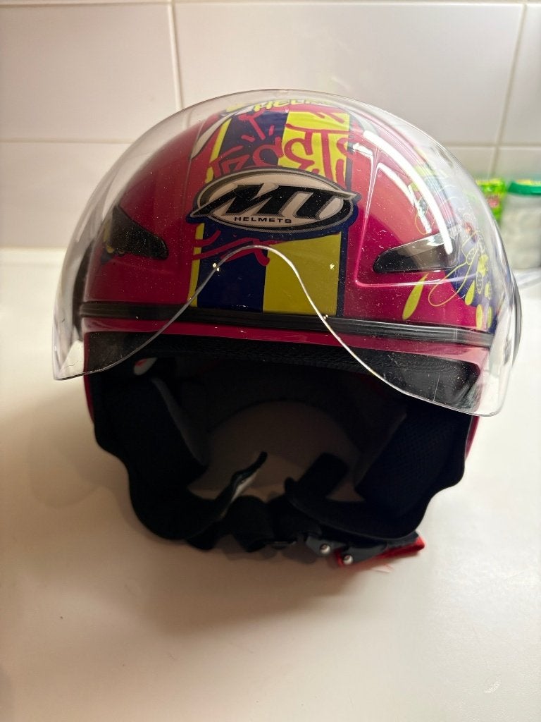 Scooter-, brommer-, motorhelm MT Helmets Urban Kid maat M, Fietsen en Brommers, Ophalen of Verzenden, Zo goed als nieuw, Medium