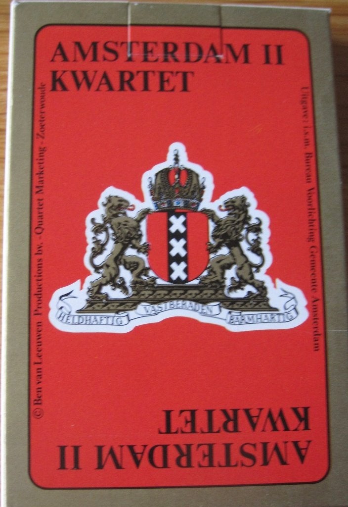 Amsterdam II kwartet - kwartetspel, Verzamelen, Ophalen of Verzenden, Zo goed als nieuw, Kwartet(ten)