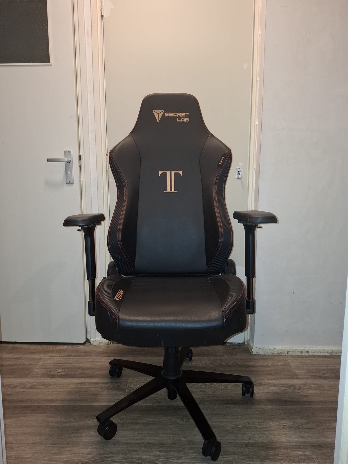 Secretlab TITAN Gaming Bureaustoel - Zwart, Huis en Inrichting, Zwart, Ophalen of Verzenden, Zo goed als nieuw, Bureaustoel