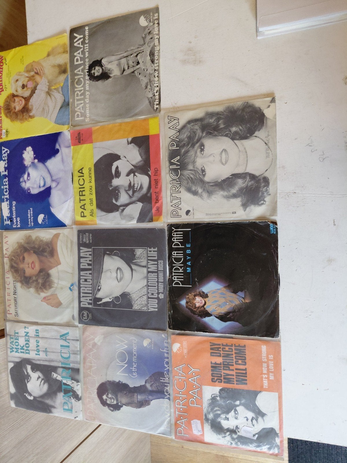 Patricia Paay Singles Collectie - Diverse Genres, Gebruikt, 7 inch, Ophalen of Verzenden, Pop
