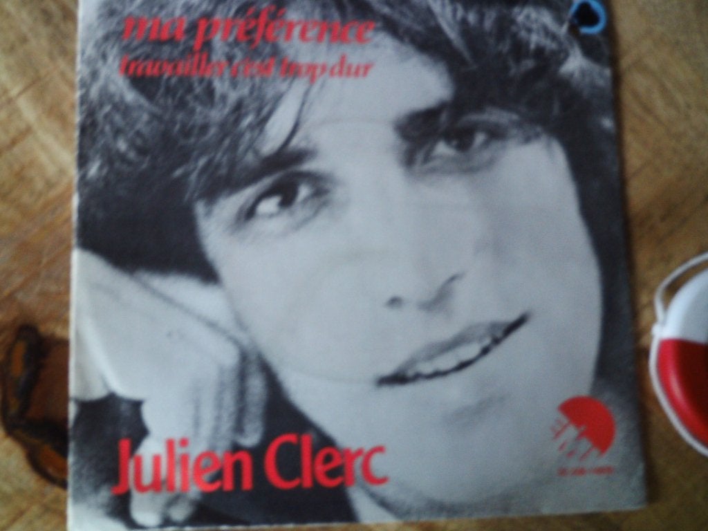 Julien Clerc - Ma Préférence (Single) 9o, 7 inch, Ophalen of Verzenden, Zo goed als nieuw, Overige typen