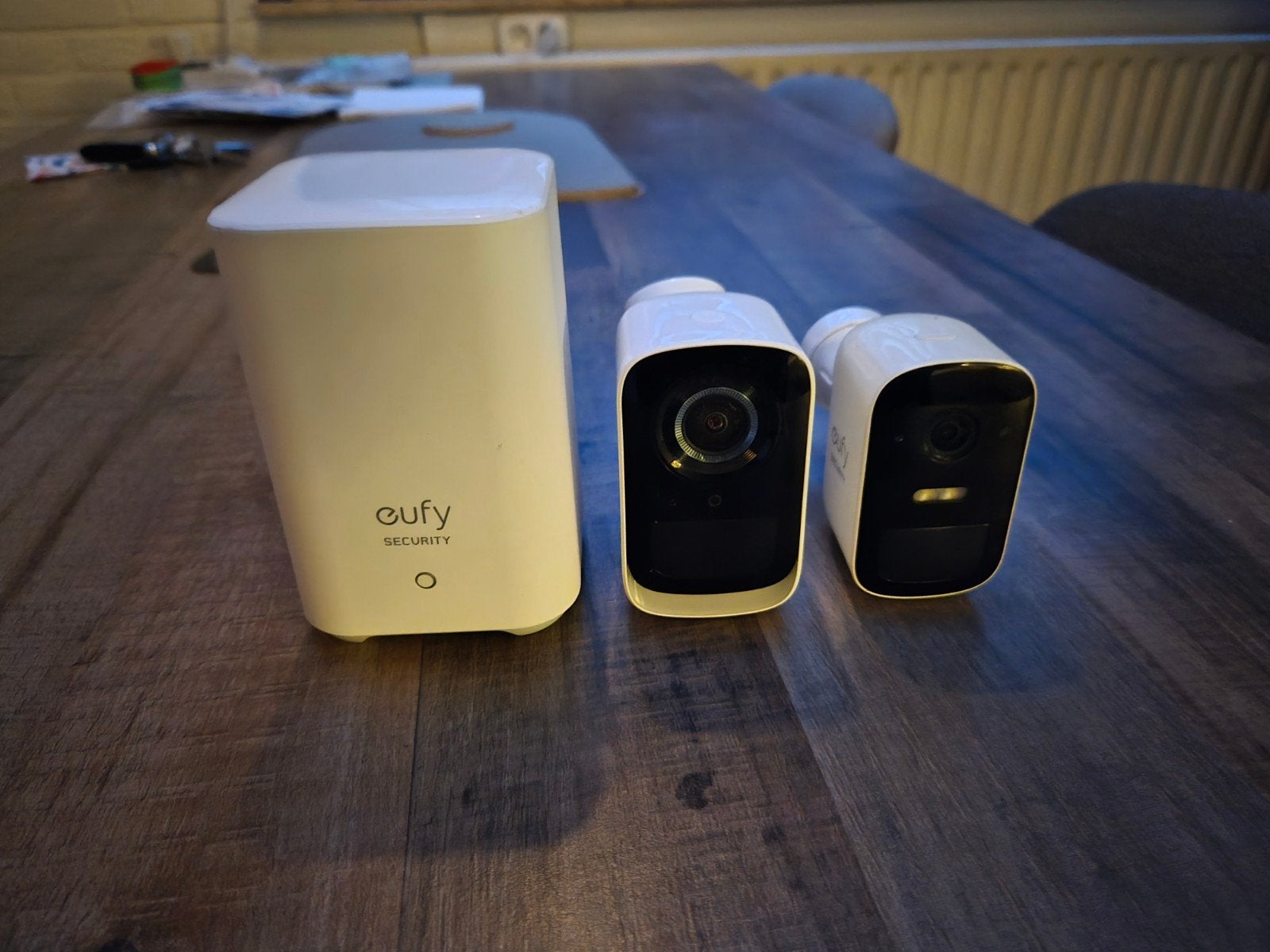 Eufy homebase 2 met twee camera's, Audio, Tv en Foto, Videobewaking, Ophalen of Verzenden