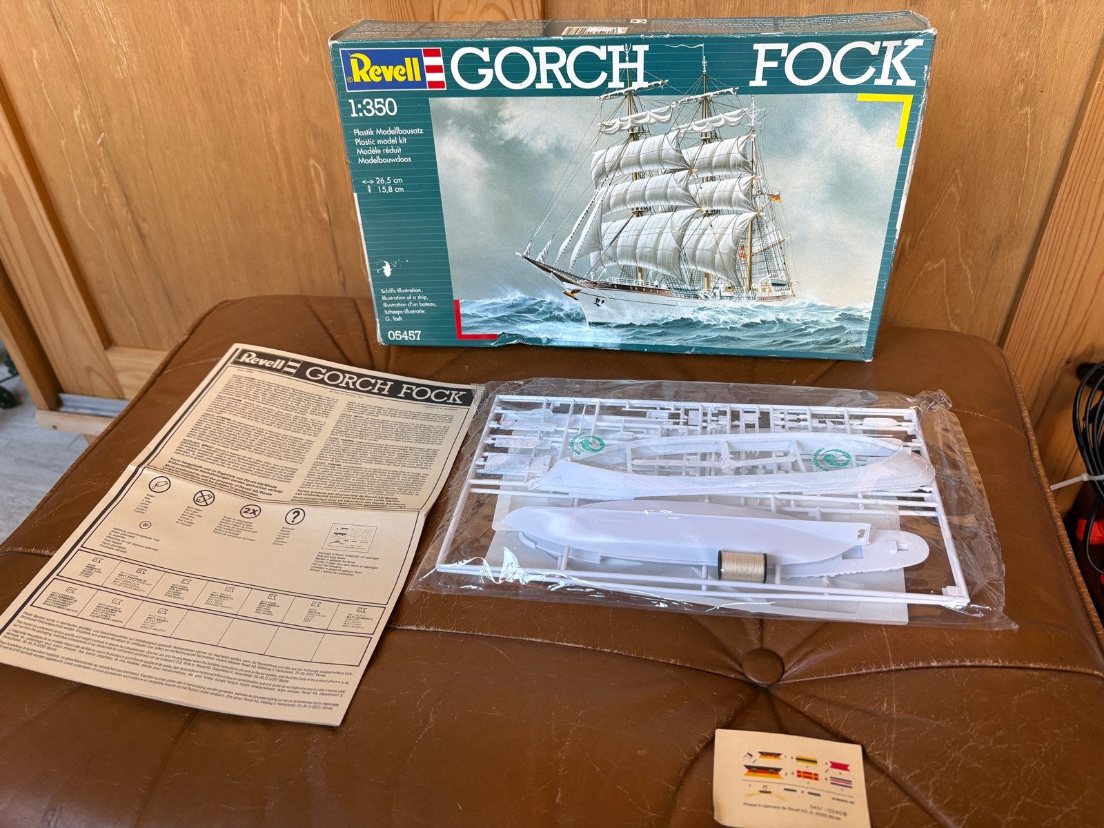 Revell Gorch Fock 1:350 Bouwdoos - Compleet en Geseald, Hobby en Vrije tijd, Modelbouw | Boten en Schepen, Ophalen of Verzenden