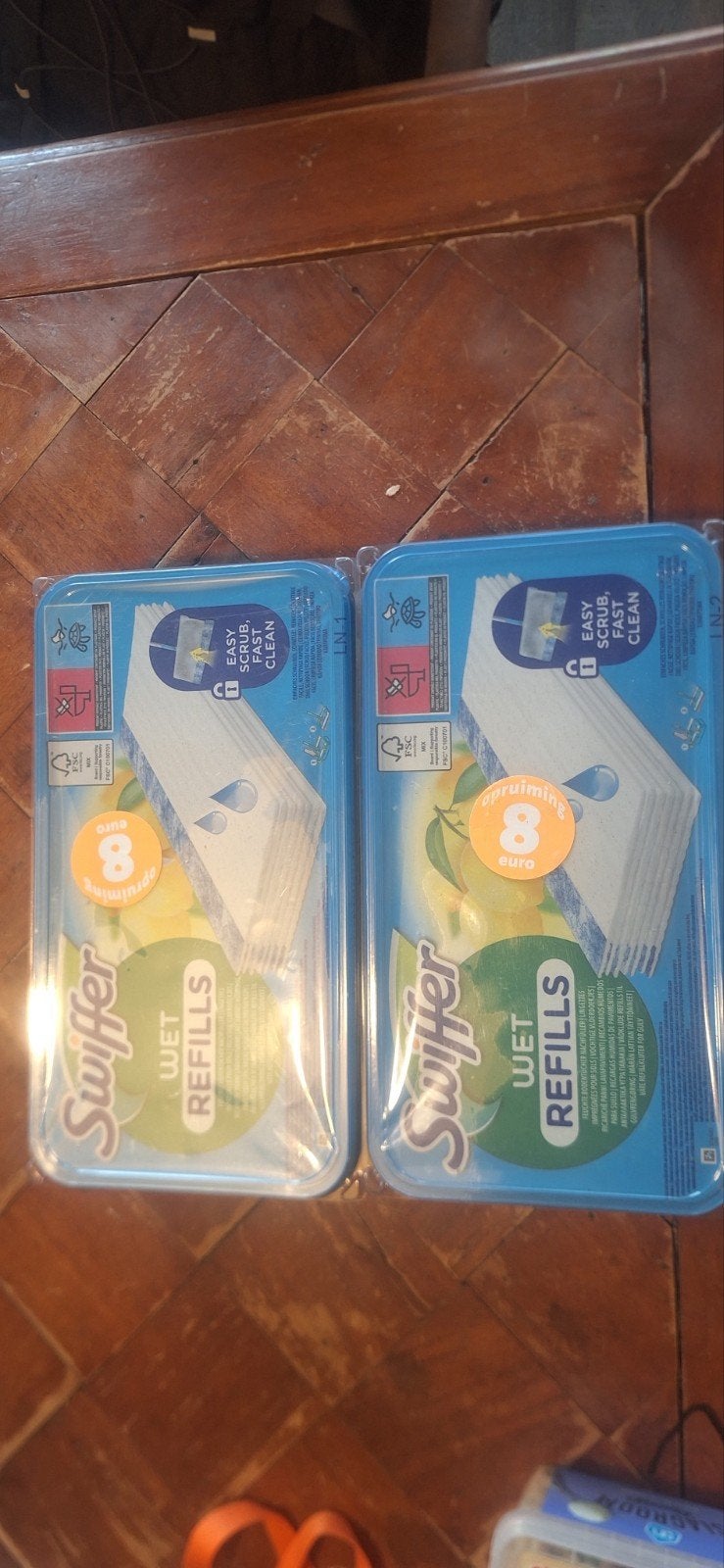 Swiffer Wet Refills - 2 verpakkingen, Ophalen, Mop of Dweil