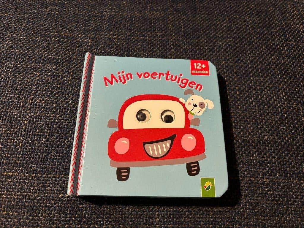 Kartonboek met flapjes Mijn voertuigen vanaf 12 mnd flapboek, Boeken, Ophalen, Zo goed als nieuw, Uitklap-, Voel- of Ontdekboek