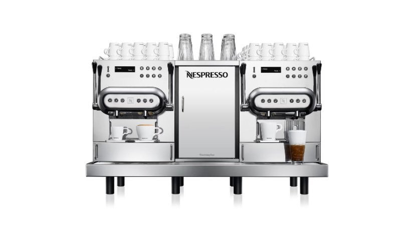 Nespresso Professional Aguila 440, Witgoed en Apparatuur, 10 kopjes of meer, Ophalen, Koffiemachine