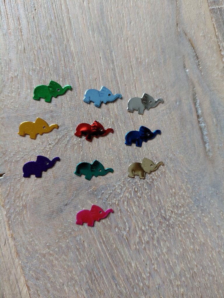 Gütermann Pailletten Fantasie olifantjes, Ophalen of Verzenden, Nieuw, Overige typen