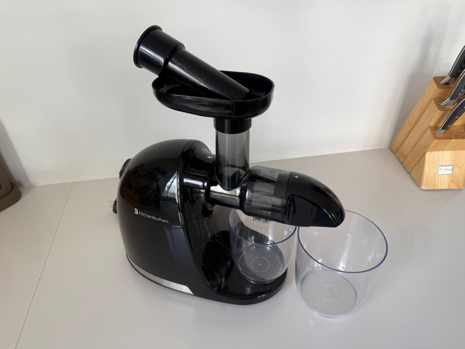 Kitchenbrothers Sapmachine - Slowjuicer Zwart, Ophalen of Verzenden, Gebruikt