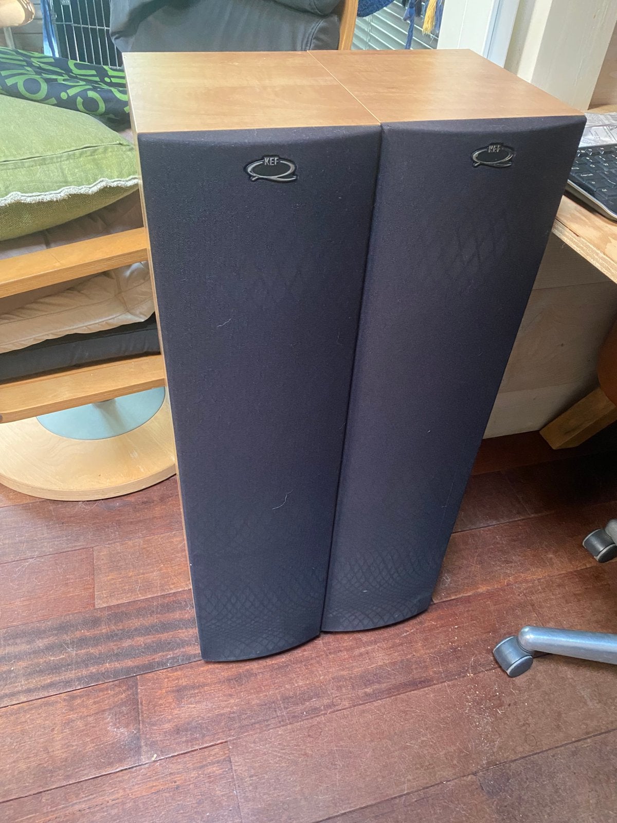 KEF 55.2 vloerstaanders, Audio, Tv en Foto, Ophalen, Zo goed als nieuw, Overige merken