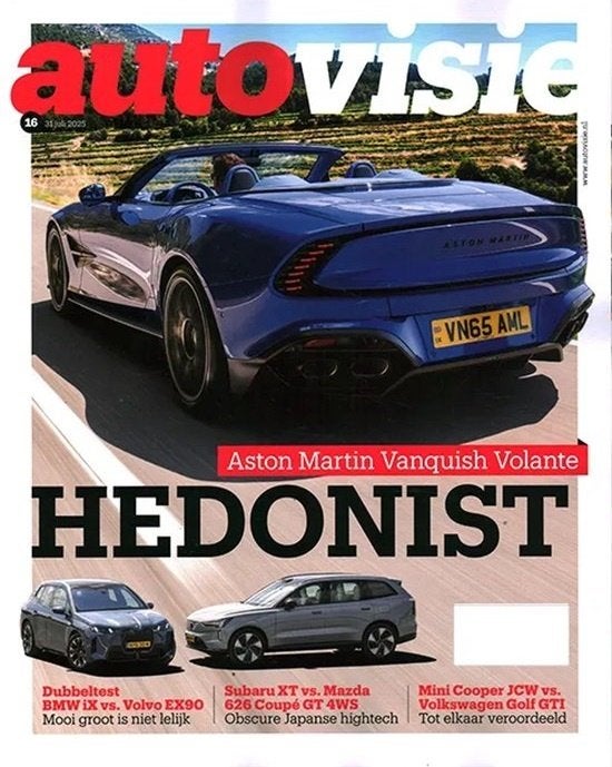 Autovisie 16 2025 : VW Golf GTI - Mini JCW - Mazda 626 GT, Ophalen of Verzenden, Gelezen, Algemeen