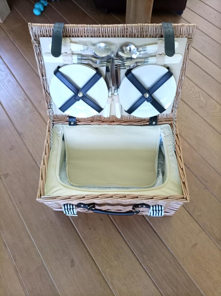 picknick mand, Ophalen of Verzenden, Zo goed als nieuw