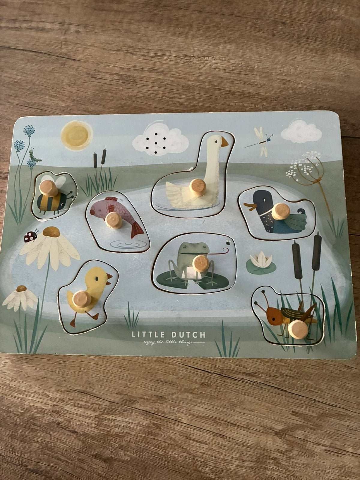 3 little Dutch puzzels, Ophalen of Verzenden, Zo goed als nieuw, 6 maanden tot 2 jaar