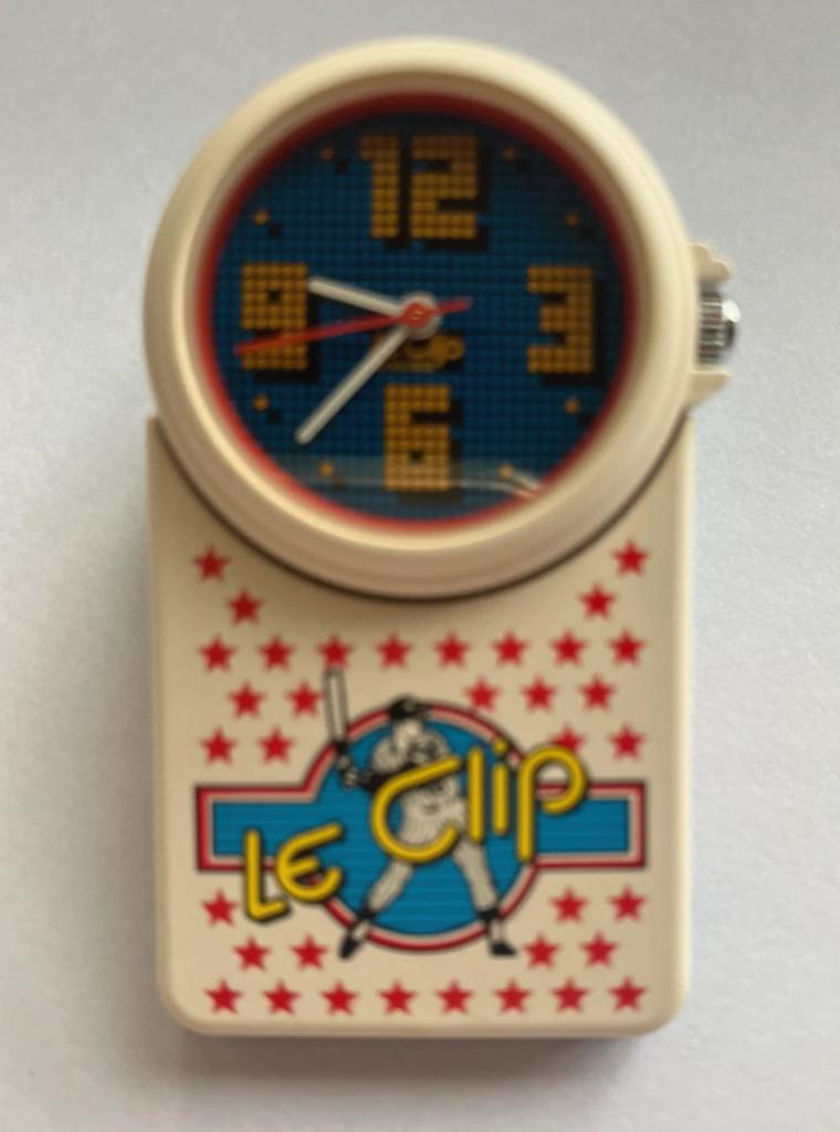 Vintage Le Clip Baseball, Zwart, Ophalen of Verzenden, Zo goed als nieuw, Conditie
