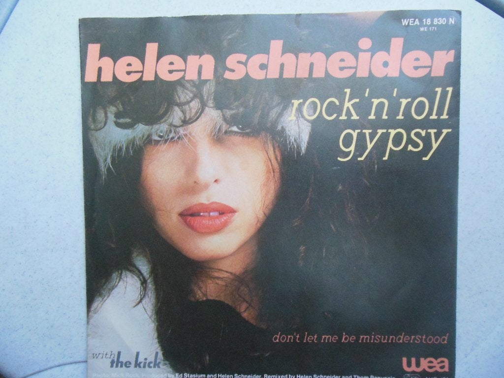 single helen schneider 45rpm jukebox hardrock vinyl record, Cd's en Dvd's, Vinyl Singles, Gebruikt, 7 inch, Ophalen of Verzenden