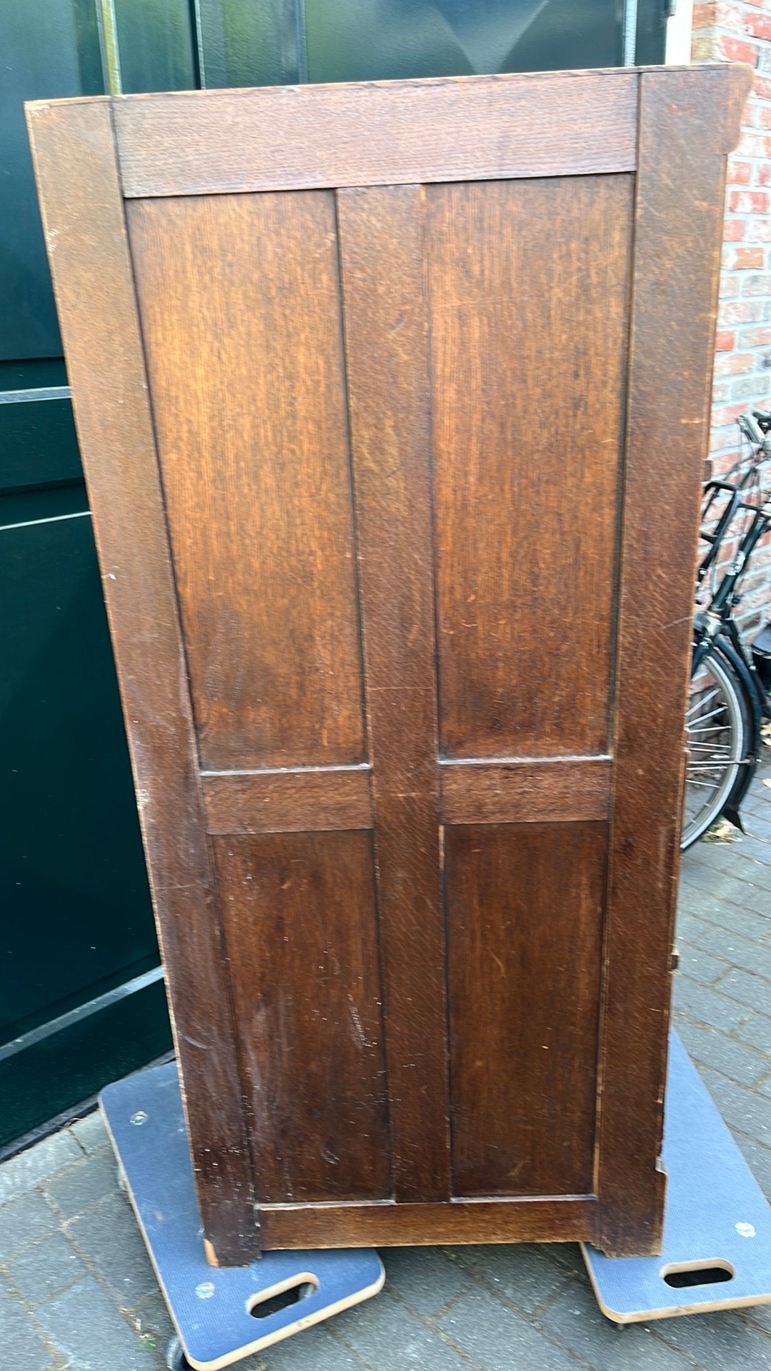 Antieke eiken Archiefkast, jaren 30., Ophalen