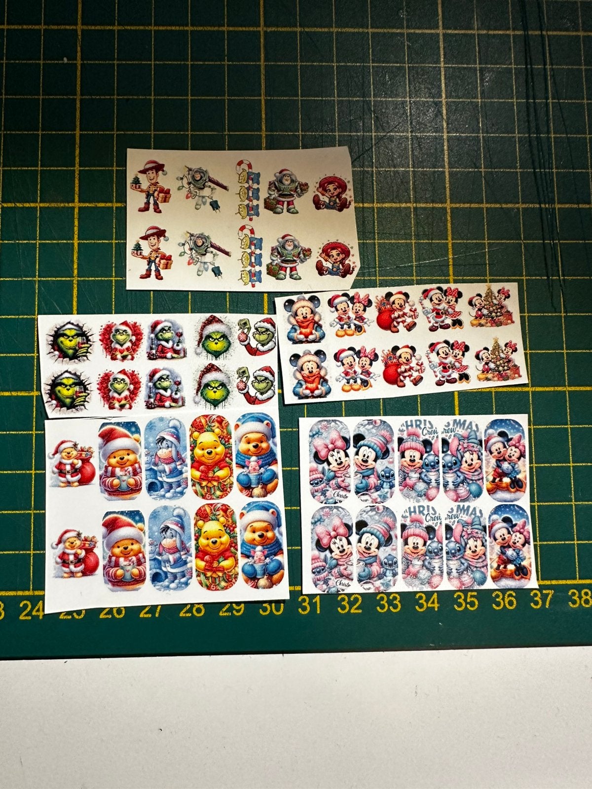 Nailart gel nagels acryl decals, Sieraden, Tassen en Uiterlijk, Uiterlijk | Lichaamsverzorging, Ophalen of Verzenden, Nieuw, Overige typen