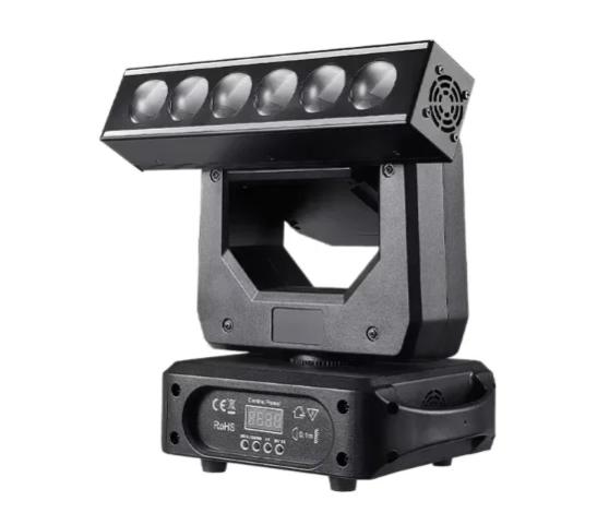 DJLicht 6x20W Beam 4 in 1 movinghead RGBW, Geluidgestuurd, ., Nieuw, Ophalen of Verzenden