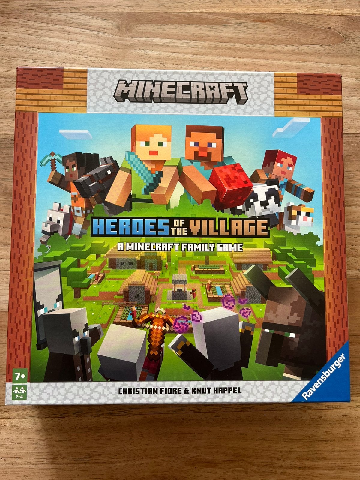 Minecraft spel compleet., Drie of vier spelers, Ophalen, Zo goed als nieuw