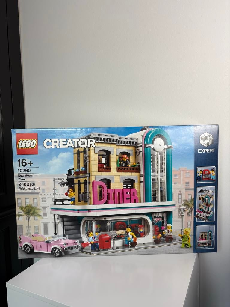 Lego Creator Expert 10260 Downtown Diner, Lego, Nieuw, Ophalen of Verzenden, Compleet