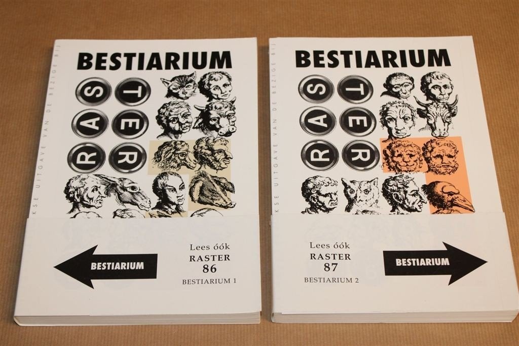 Bestiarium — Literaire Essays Over Dieren 2 Delen [Raster], Boeken, Ophalen of Verzenden, Gelezen