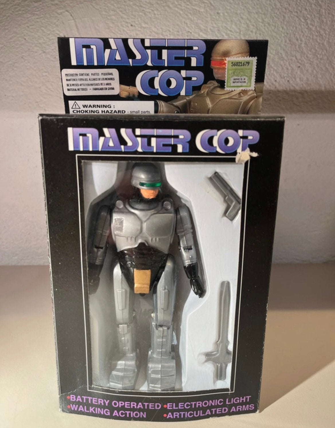 Robocop Master Cop figuur sealed nieuw vintage, Ophalen of Verzenden, Zo goed als nieuw