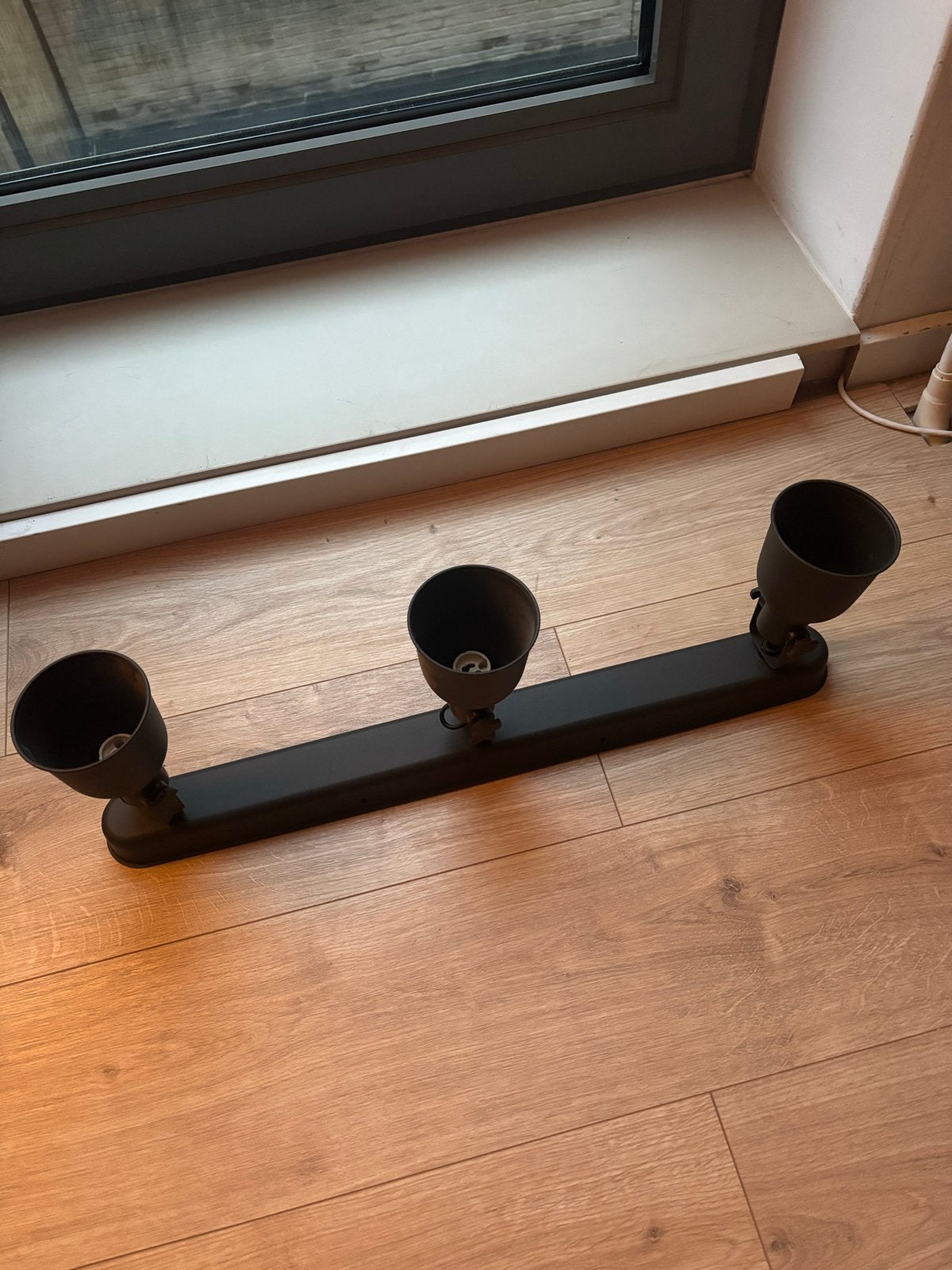 IKEA Hektar Plafondspot/Wandspot, Verstelbaar, GU10, Ophalen of Verzenden, Zo goed als nieuw