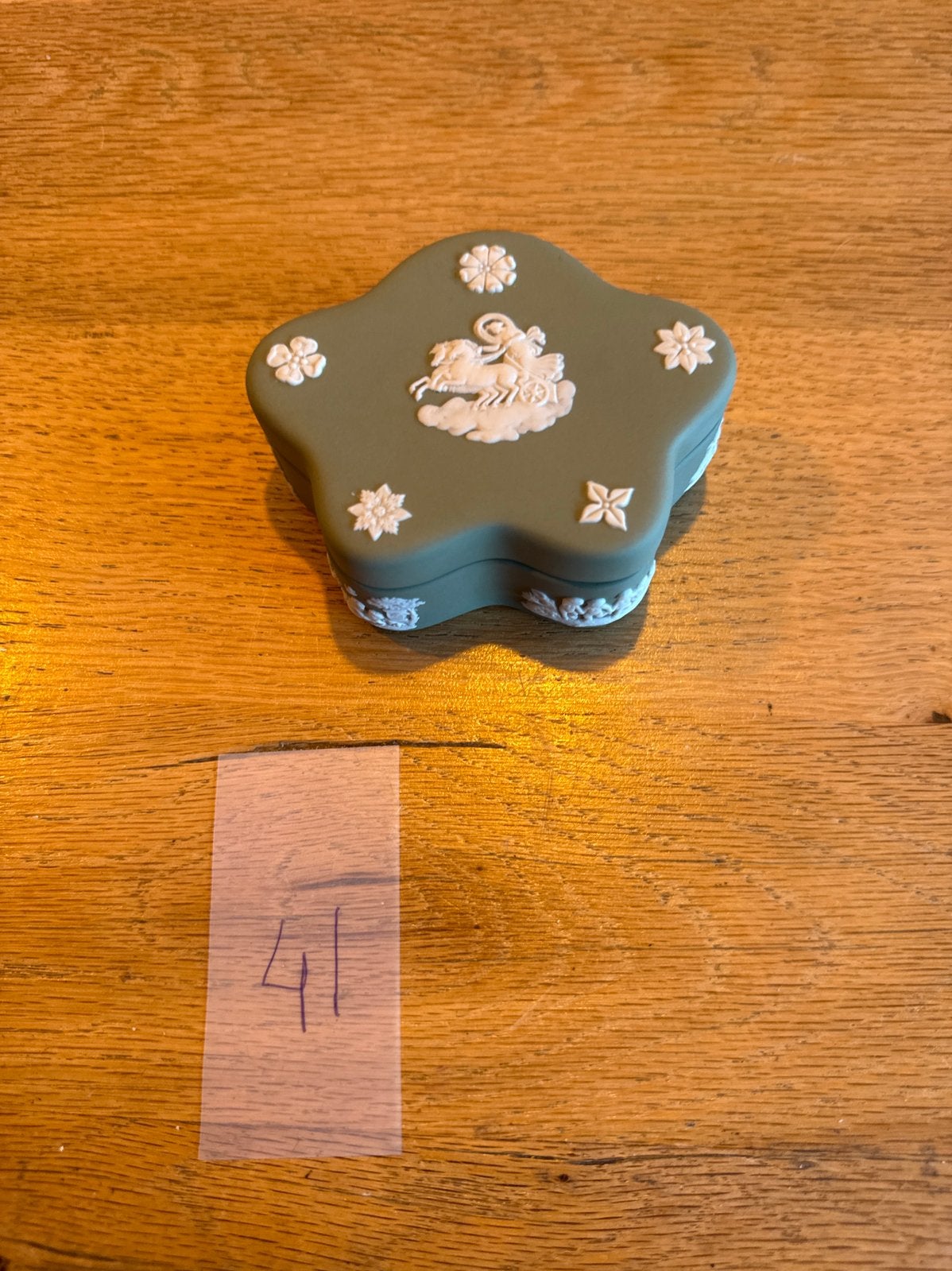 Verzameling Wedgwood Jasper Ware Sage Green te koop., Ophalen