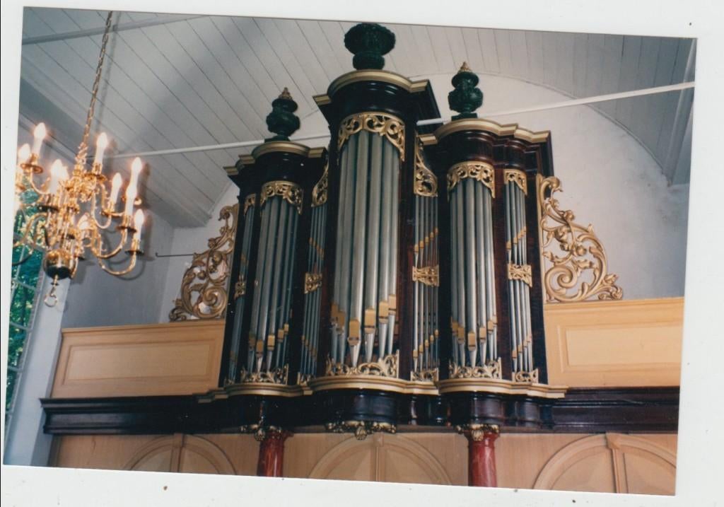 Balkbrug Oud-Avereest Interieur NH Kerk Orgel FOTO 1996, Verzenden, 1980 tot heden, Overijssel