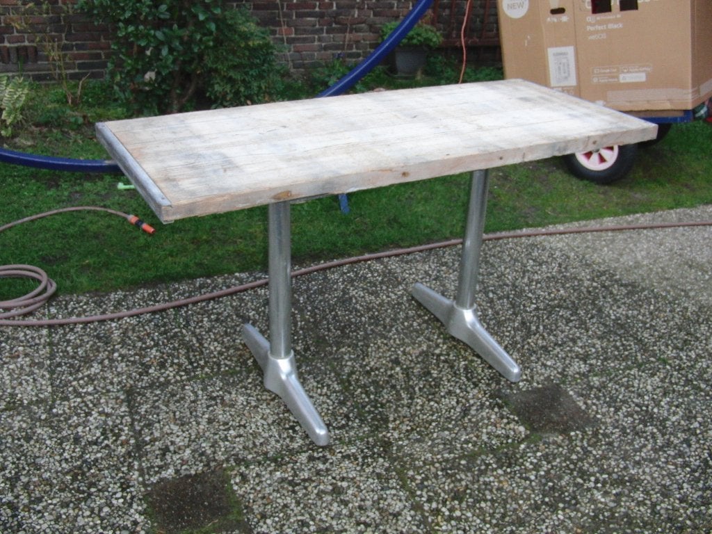 Steenschot tafel, Ophalen, Gebruikt