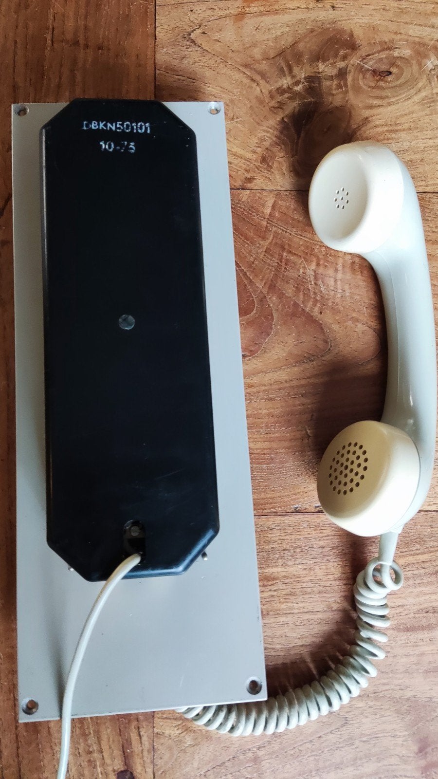 Vintage Ericsson I65 Inbouwtelefoon met Draaischijf, Ophalen of Verzenden