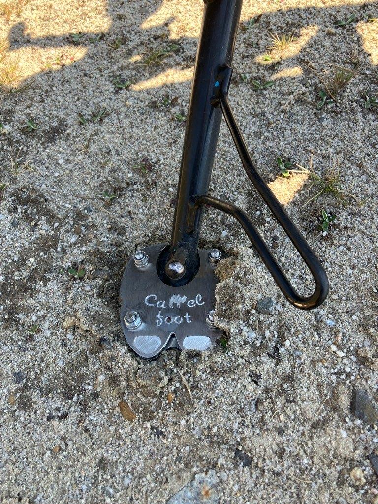 Camel foot Zijstandaard Verbreder Moto Guzzi V85 Strada / TT, Verzenden