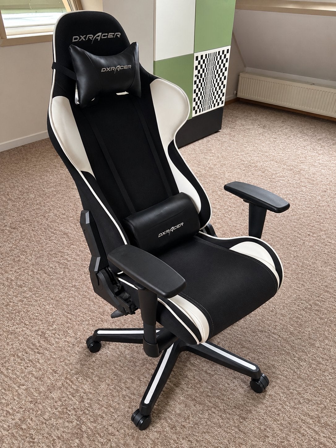 DXRacer Gaming Chair, Ophalen, Gaming bureaustoel, Zo goed als nieuw, Zwart