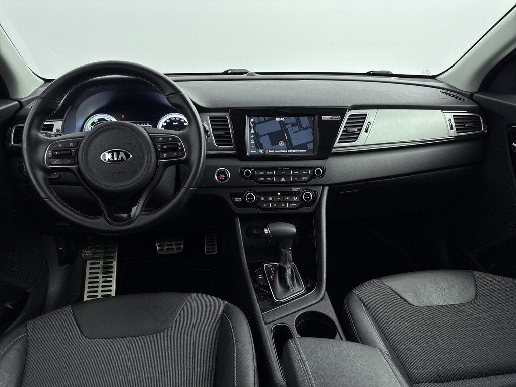 Kia Niro - 1.6 GDi Hybrid DynamicLine // DEALERONDERHOUDEN /, Automatische klimaatregeling, Gebruikt, Leder en Stof, Bedrijf