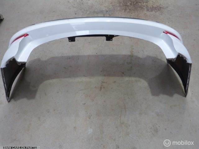 Achterbumper BMW 5-serie GGT pre lci F07 wit alpineweiss 3, Gebruikt, Ophalen of Verzenden, Achter, Bumper