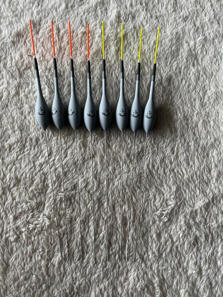 adv 51 / NIEUW set 8 dobbers BAZZERLA 1,25gr, Ophalen of Verzenden, Nieuw, Dobber of Lood