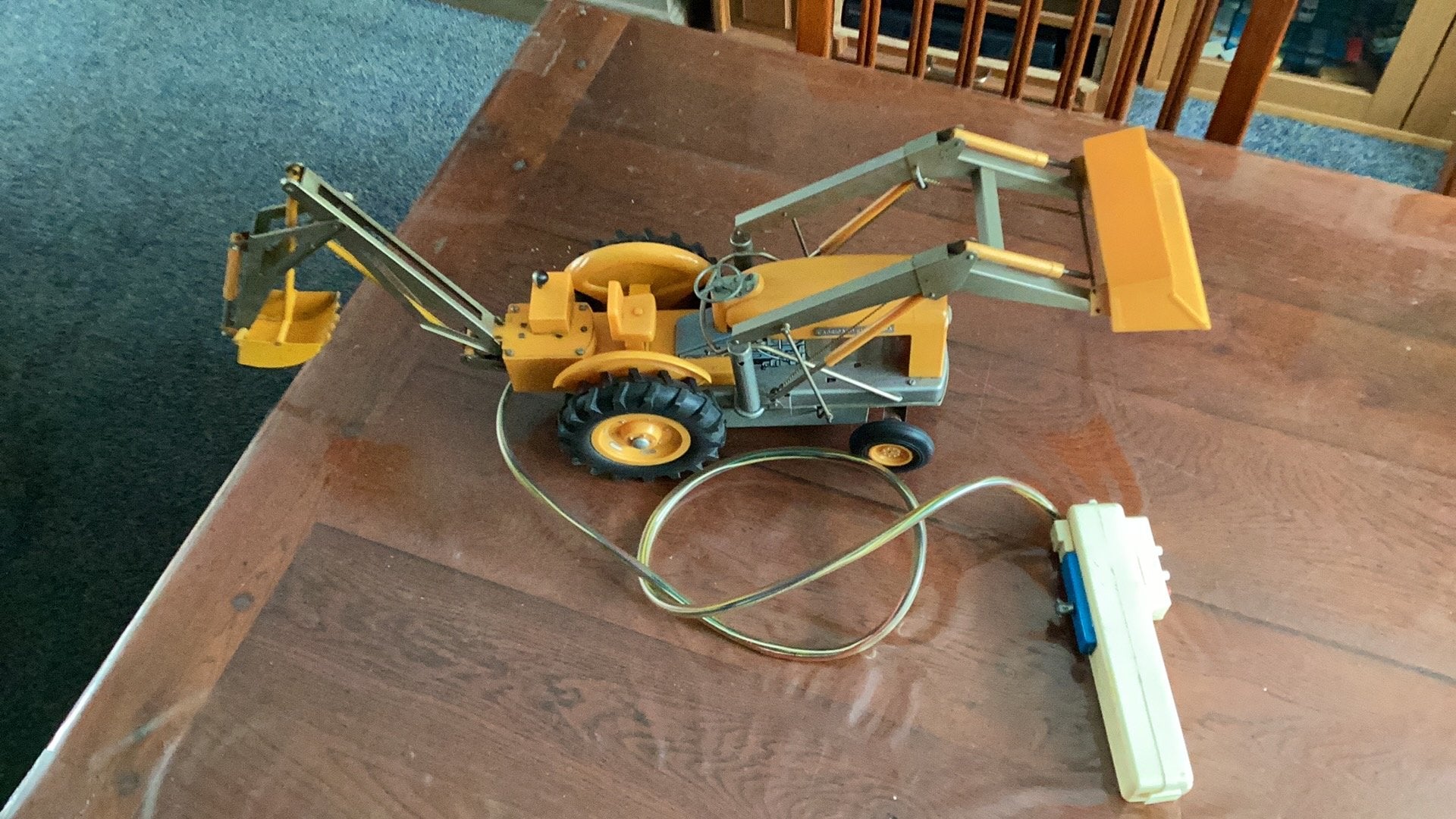 Laad graaf tractor met afstandsbediening made in spanje, Ophalen of Verzenden