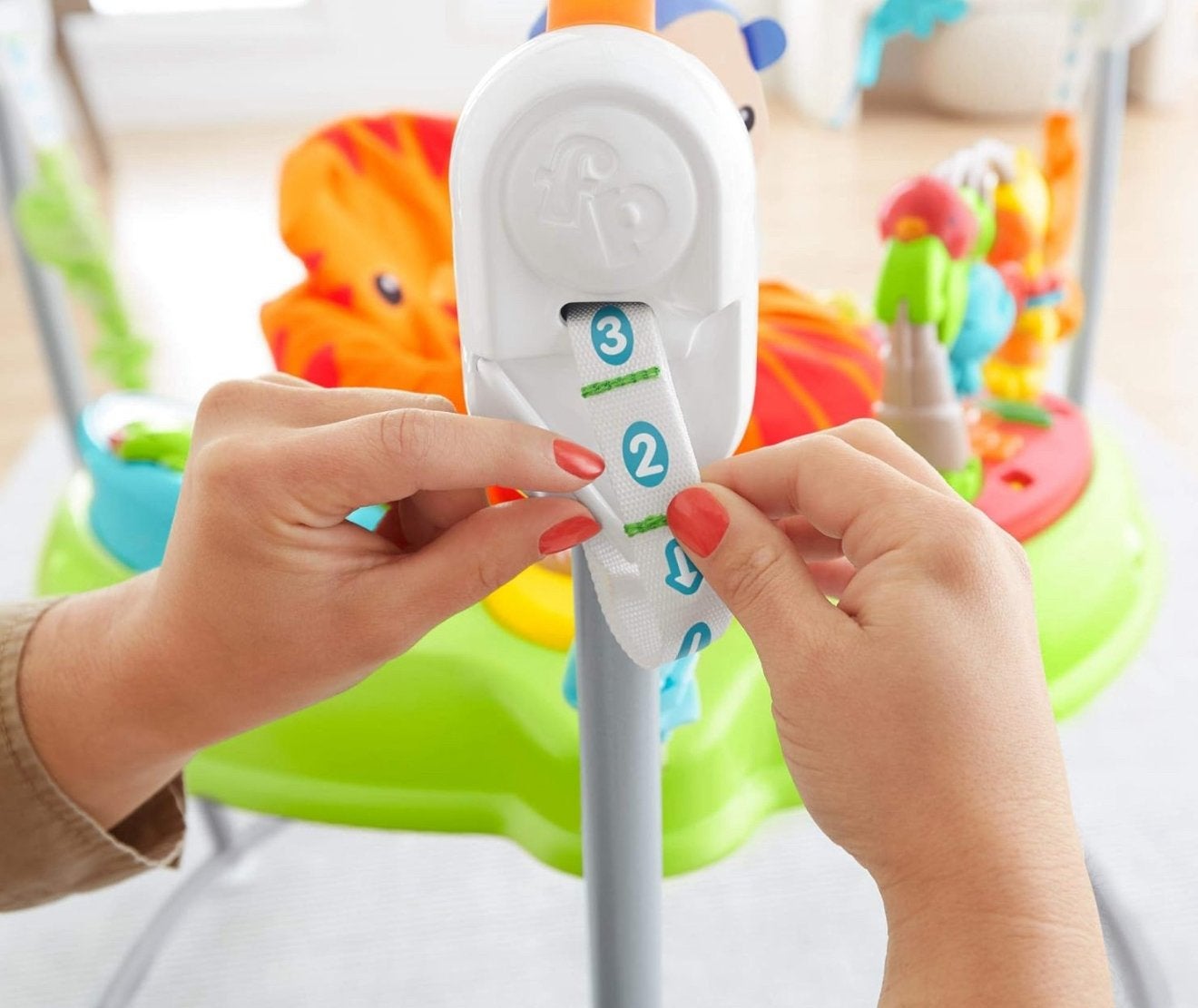 Fishe Price jumperoo, Ophalen of Verzenden, Zo goed als nieuw, Speelset