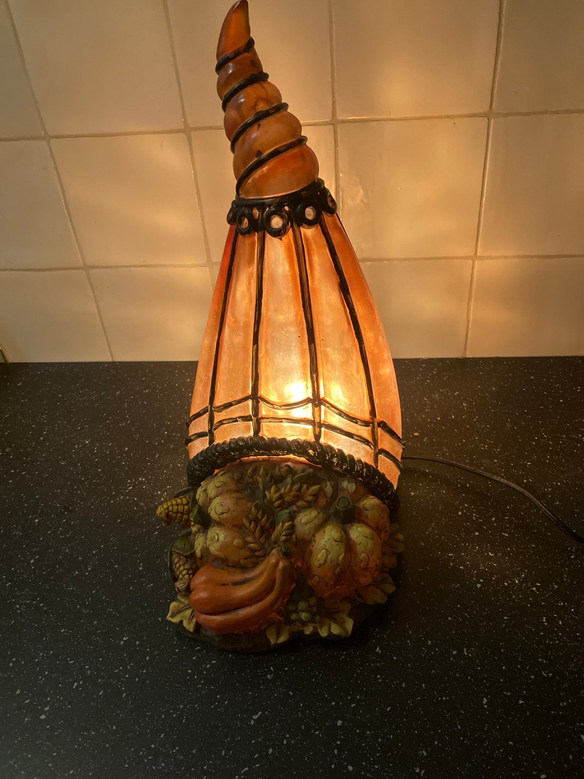 Lamp - Hoorn de overvloeds, Met schakelaar, Overige merken, Kunststof, E14 (klein)