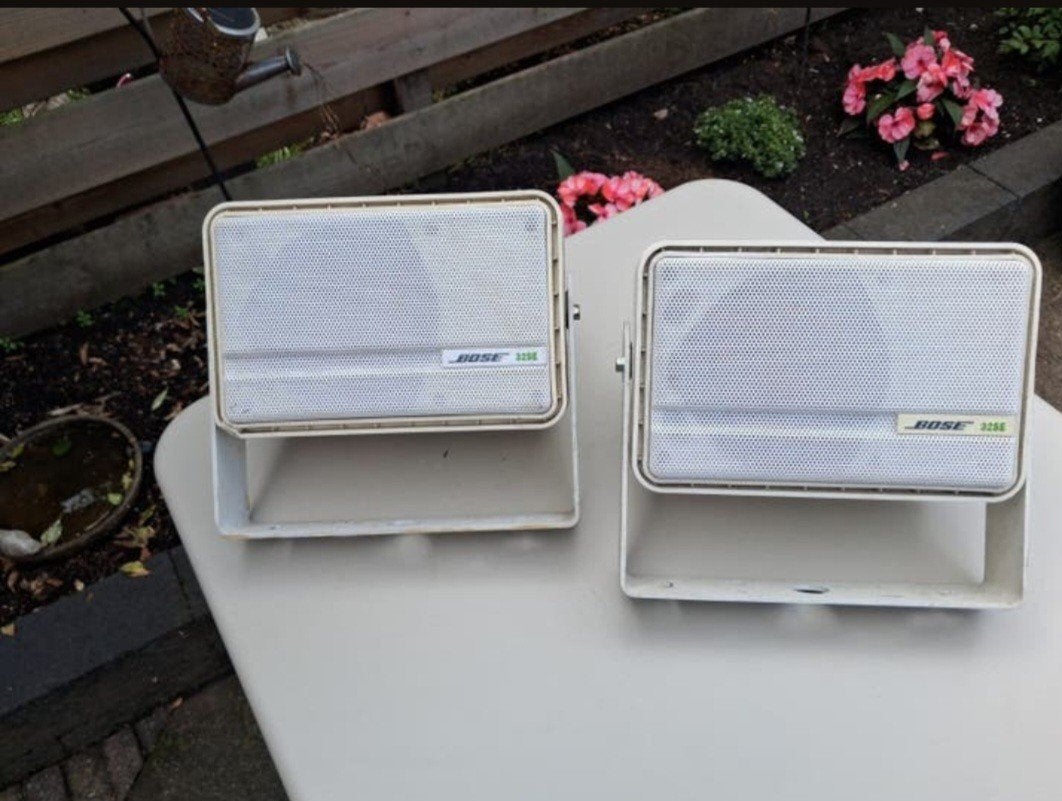 Bose 32SE Environmental Speakers - Buitenluidsprekers, Ophalen of Verzenden, Gebruikt, Bose