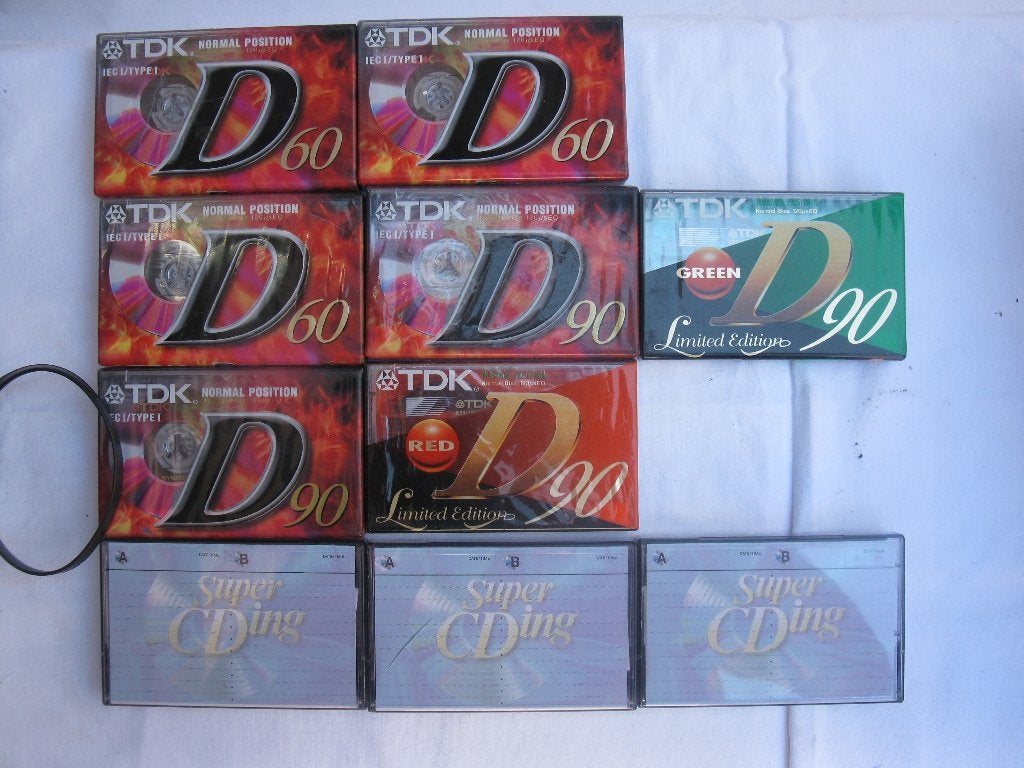 cassette TDK 10 x NIEUW, Cd's en Dvd's, Cassettebandjes, 2 t/m 25 bandjes, Overige genres, Ophalen of Verzenden, Nieuw in verpakking