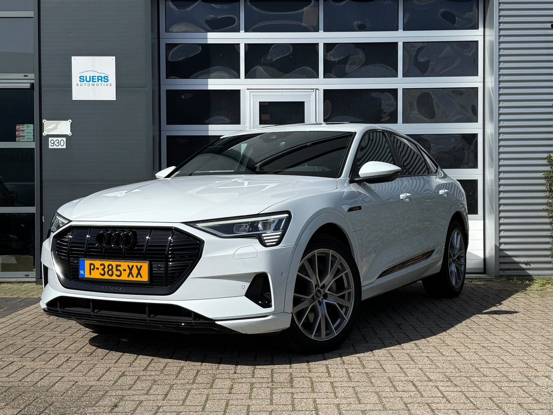 Audi E-tron Sportback 55 | SOH 94% | Panorama | 21'' | Zwart, Auto's, Automaat, 131 €/maand, 95 kWh, Vierwielaandrijving