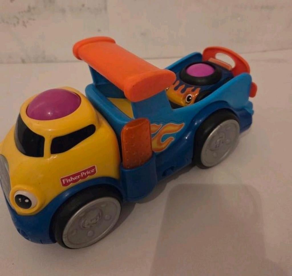 Fisher Price muziektruck, Kinderen en Baby's, Speelgoed | Speelgoedvoertuigen, Ophalen of Verzenden, Zo goed als nieuw