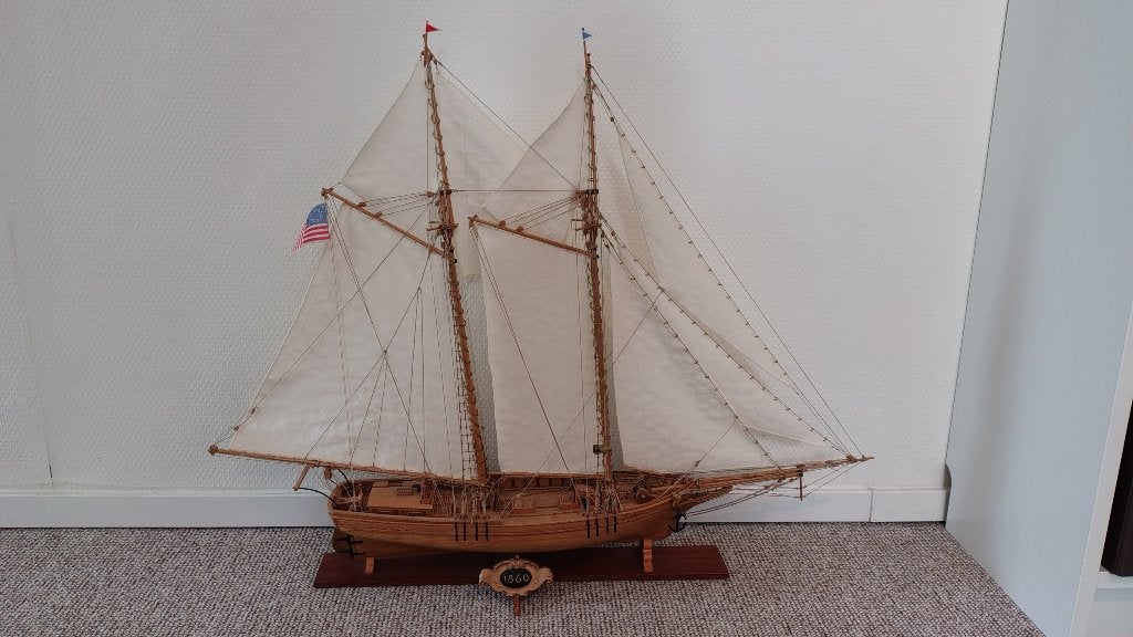modelschip 'Flying Fish' [75x61cm] in zeer goede staat, Ophalen, Nieuw, 1:50 tot 1:200, Overige merken
