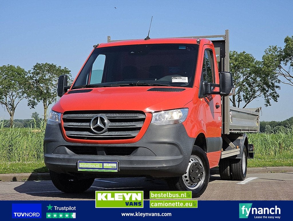 MERCEDES-BENZ SPRINTER 514 kipper mbux euor6 ac, Elektrische buitenspiegels, Gebruikt, Euro 6, 143 pk