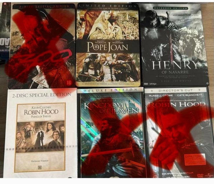 Dvd €3 per stuk, Alle leeftijden, Ophalen of Verzenden, Gebruikt
