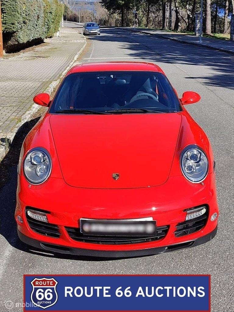 Porsche 911 Turbo | 2011 | Route 66 Auctions, Gebruikt, Overige carrosserieën, Zwart, Bedrijf
