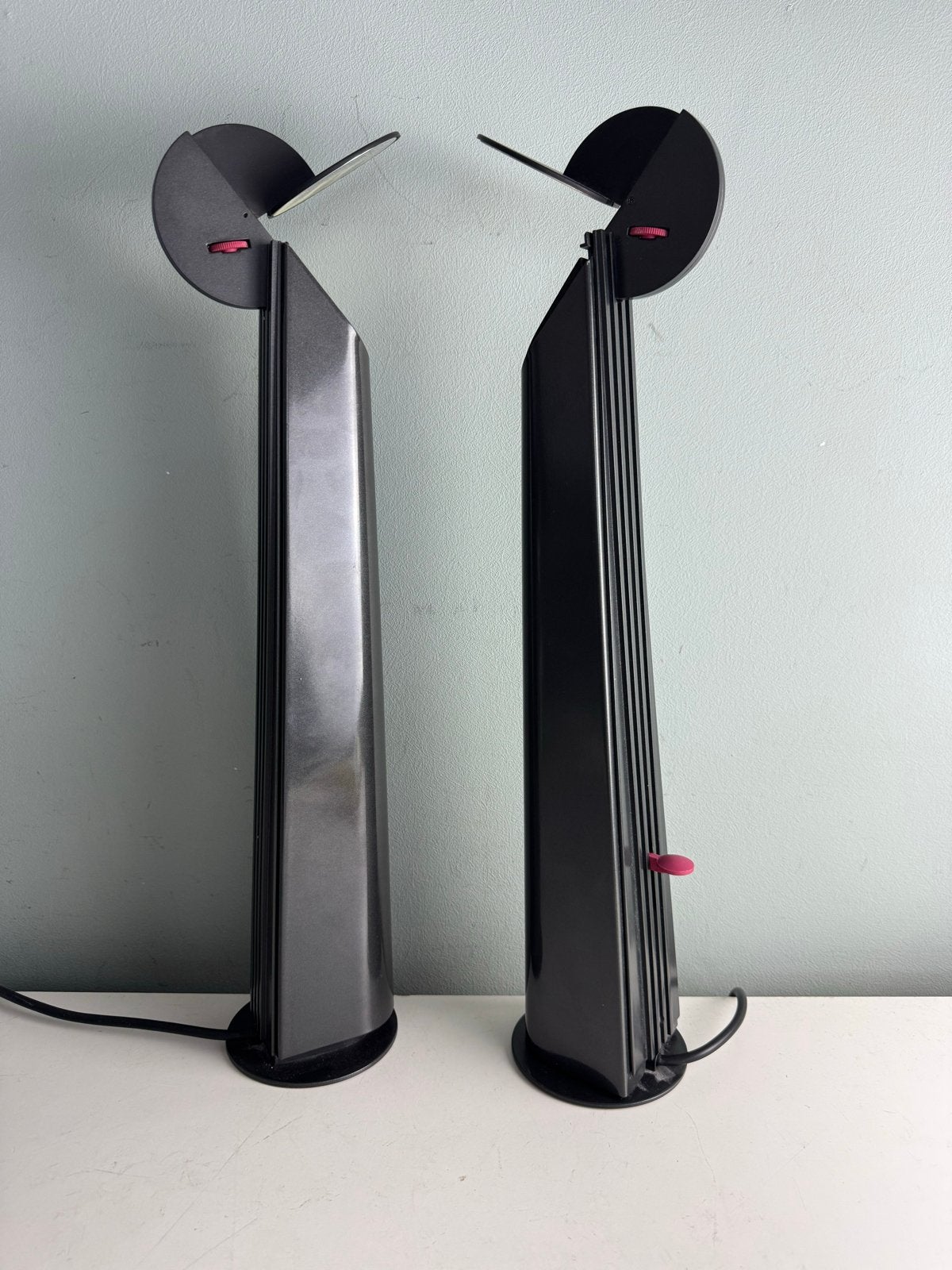 Set van 2 Flos Gibigiana tafellampen - Achille Castiglioni, Ophalen of Verzenden